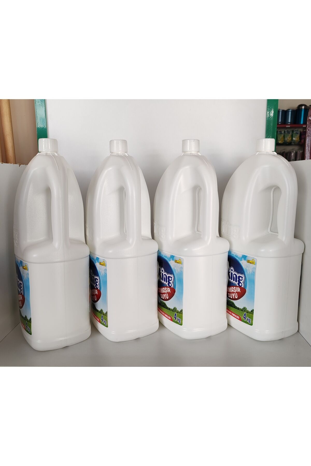 Çamaşır Suyu - Ekonomik boy Net 4KG - 4'lü paket