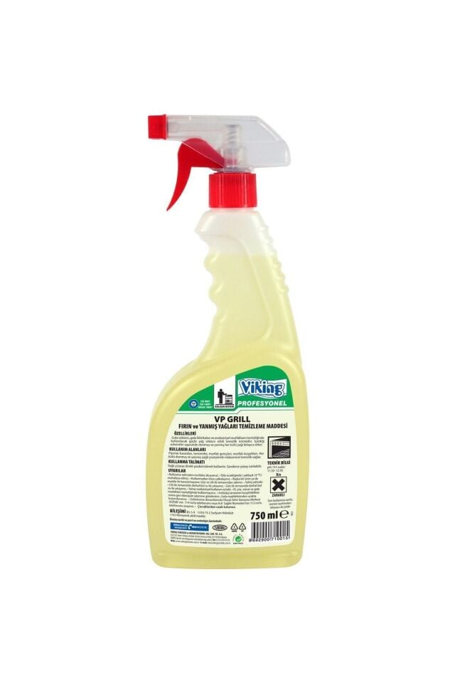 VP GRILL FIRIN ve YANMIŞ YAĞLARI TEMİZLEME MADDESİ