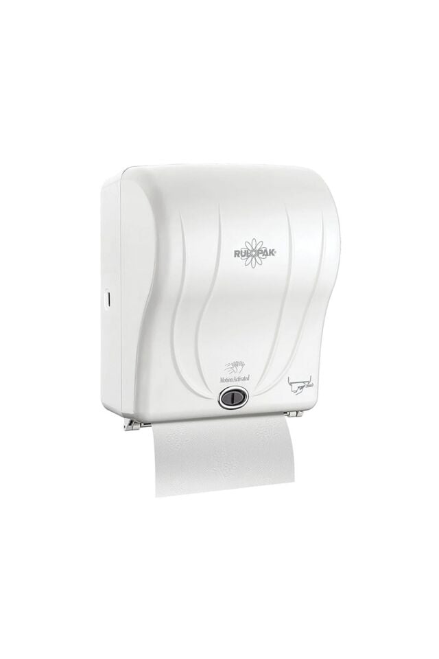 Sensörlü Kağıt Havlu Dispenseri 21 cm Beyaz