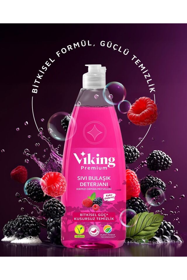 Premium Bulaşık Deterjanı Orman Meyveleri 750 Ml 2 Adet