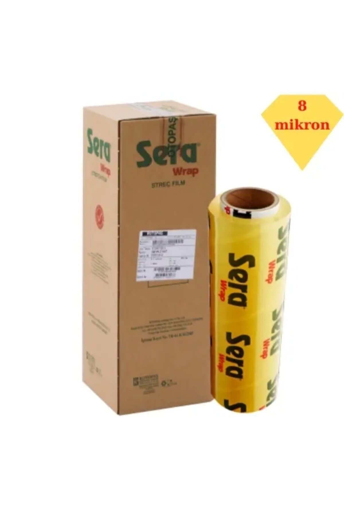 Wrap Streç Film 1500mx45cm 8 Mikron