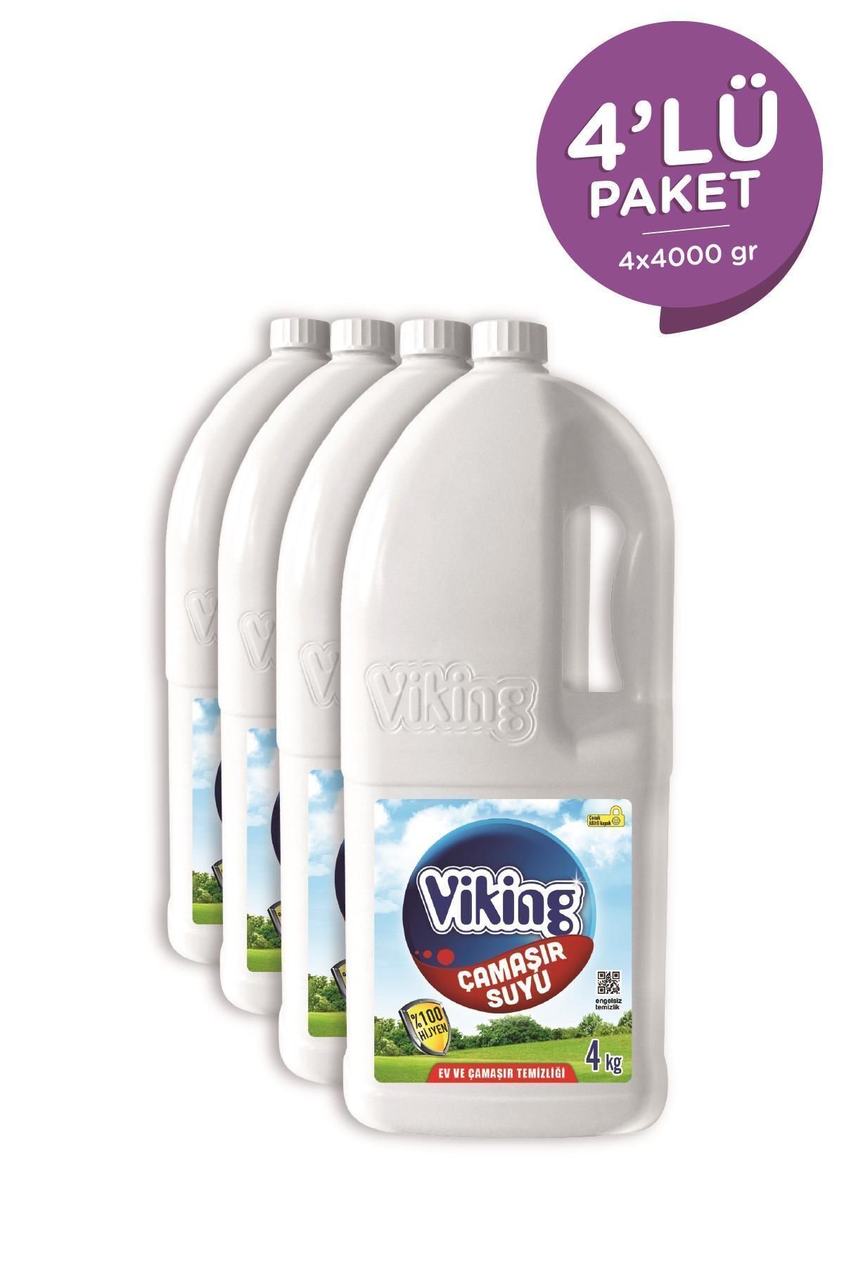 Çamaşır Suyu 4 Kg 4 Adet