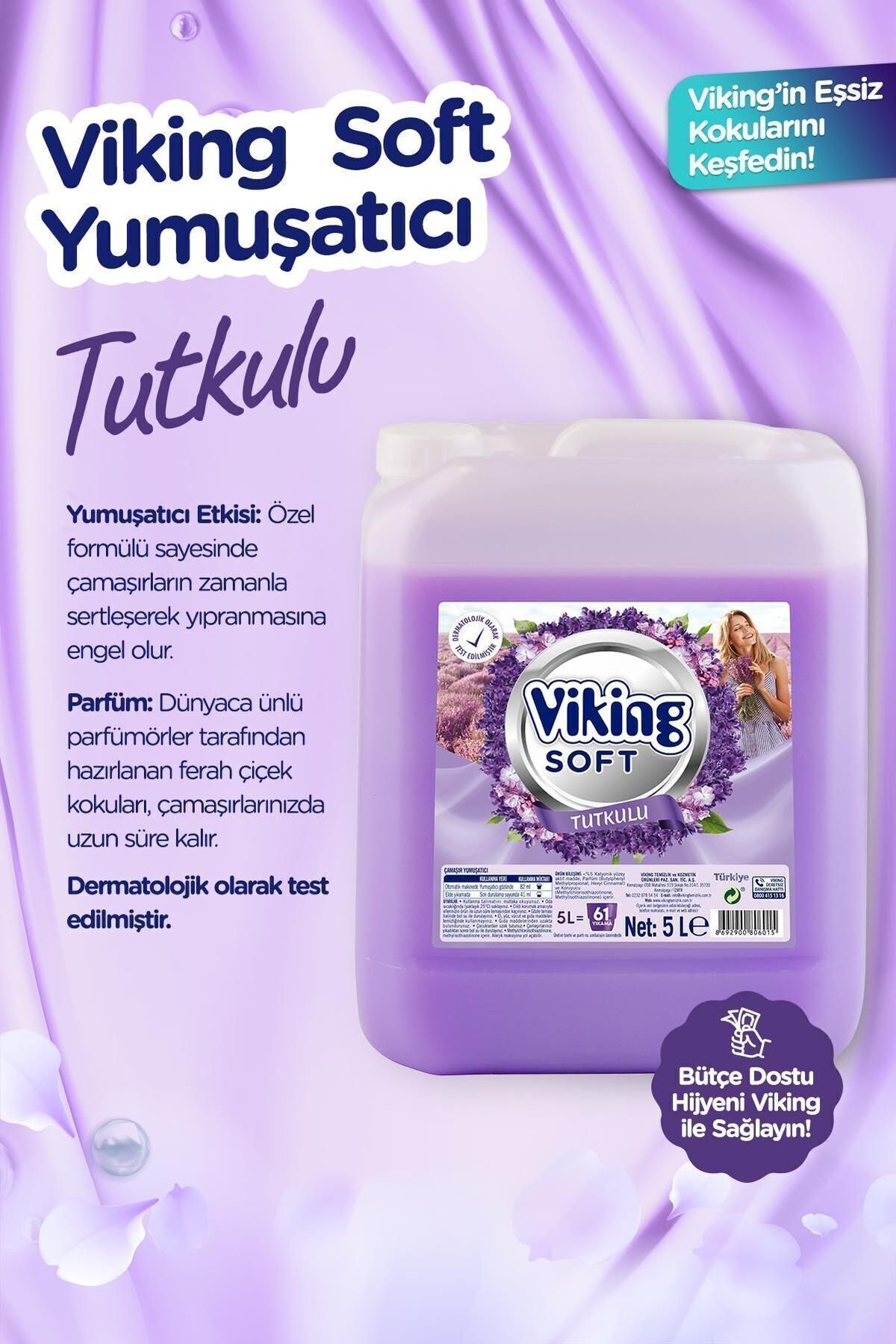 Çamaşır Yumuşatıcısı Tutkulu 5 Litre 2 Adet