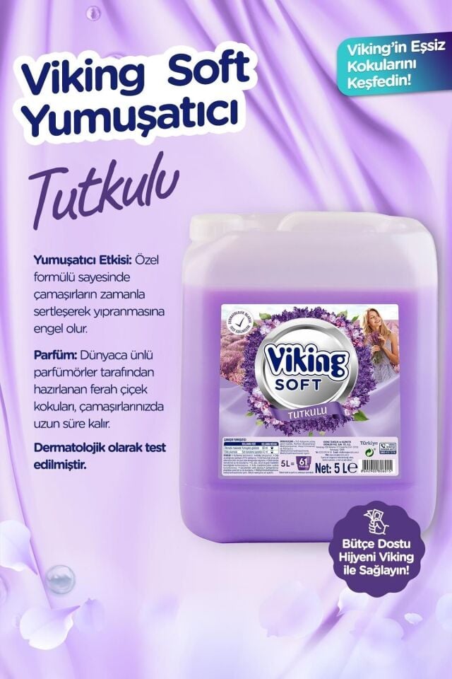 Çamaşır Yumuşatıcısı Tutkulu 5 Litre 2 Adet