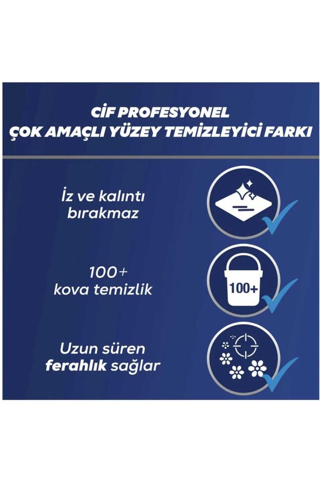 Professional Çok Amaçlı Yüzey Temizleyici Çiçek Bahçesi 10 Lt (5Lt x 2 Adet)