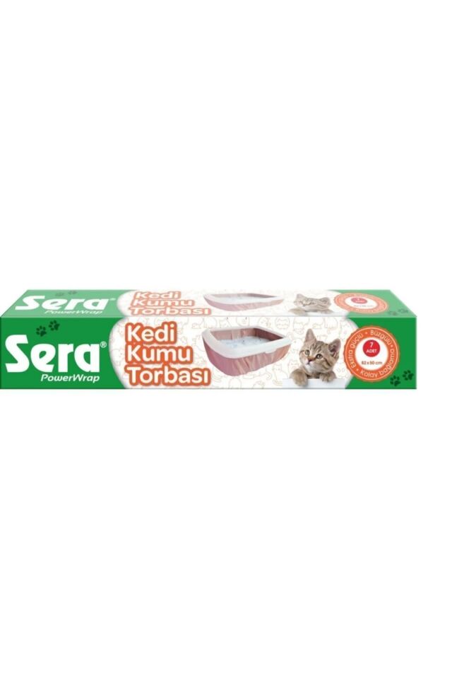 Kedi Kumu Torbası 82x50 7'li 2 Paket