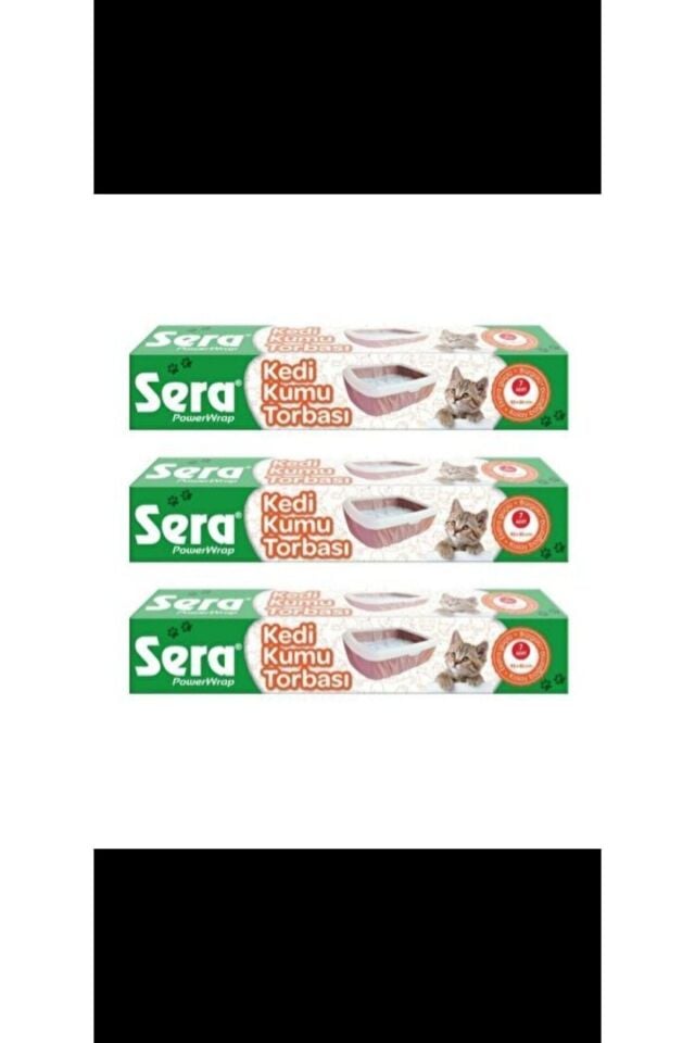 Kedi Kumu Torbası 82x50 7'li 2 Paket