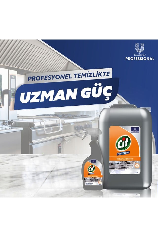 Professional Güçlü Yağ Çözücü 10 L Domestos Professional Çamaşır Suyu 10l