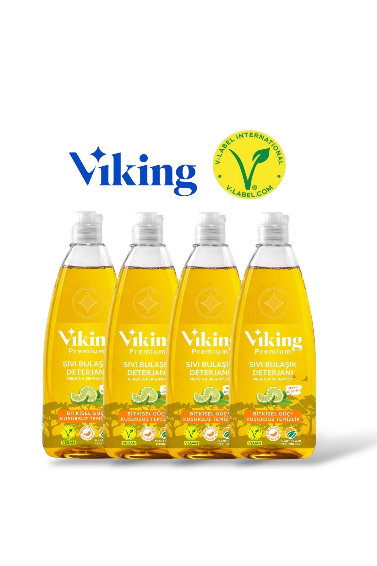 Premium Bulaşık Deterjanı Nergis-bergamot 750 Ml 4 Adet