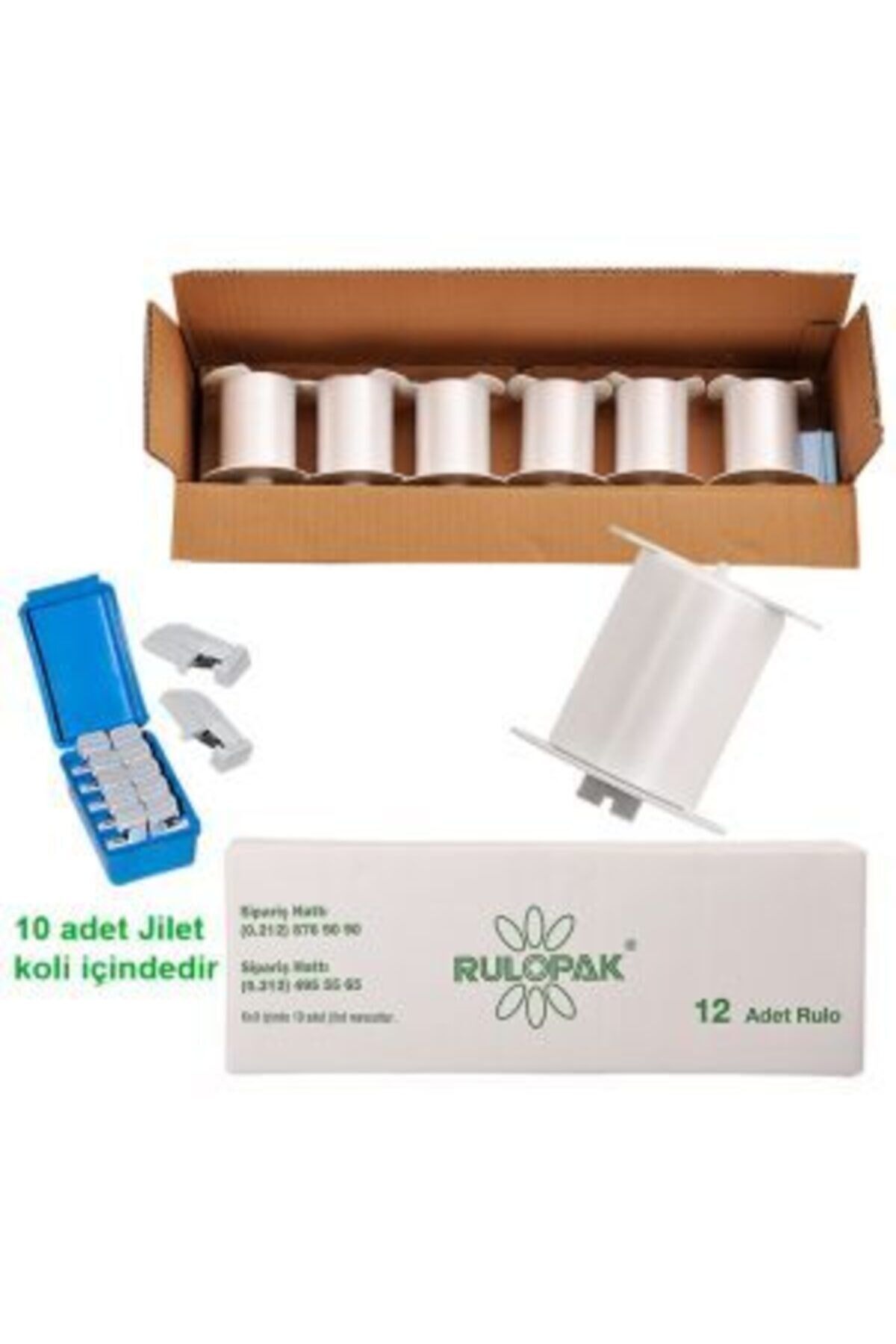 Sensörlü Hijyenik Klozet Kapağı Rulosu R-2201