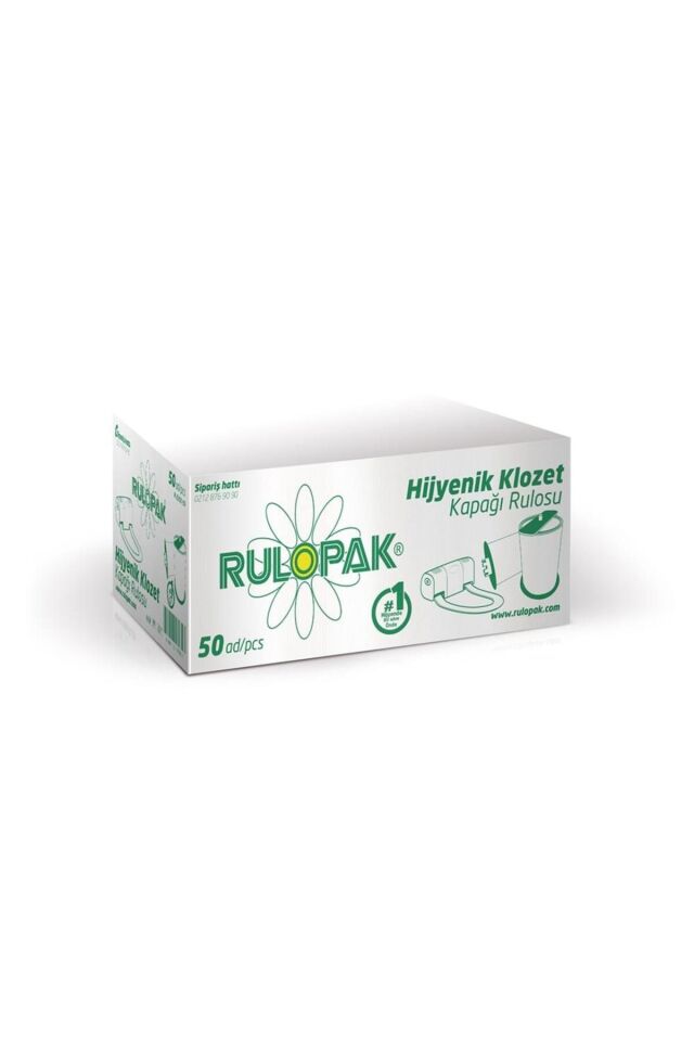 Sensörlü Hijyenik Klozet Kapağı Rulosu 50'li