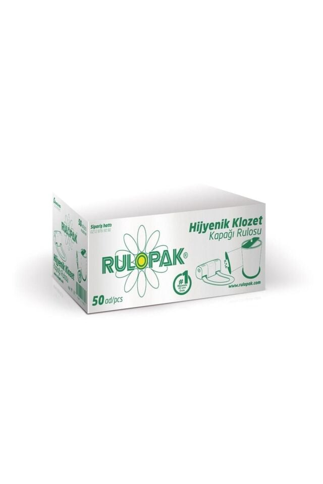 Sensörlü Hijyenik Klozet Kapağı Rulosu 50'li