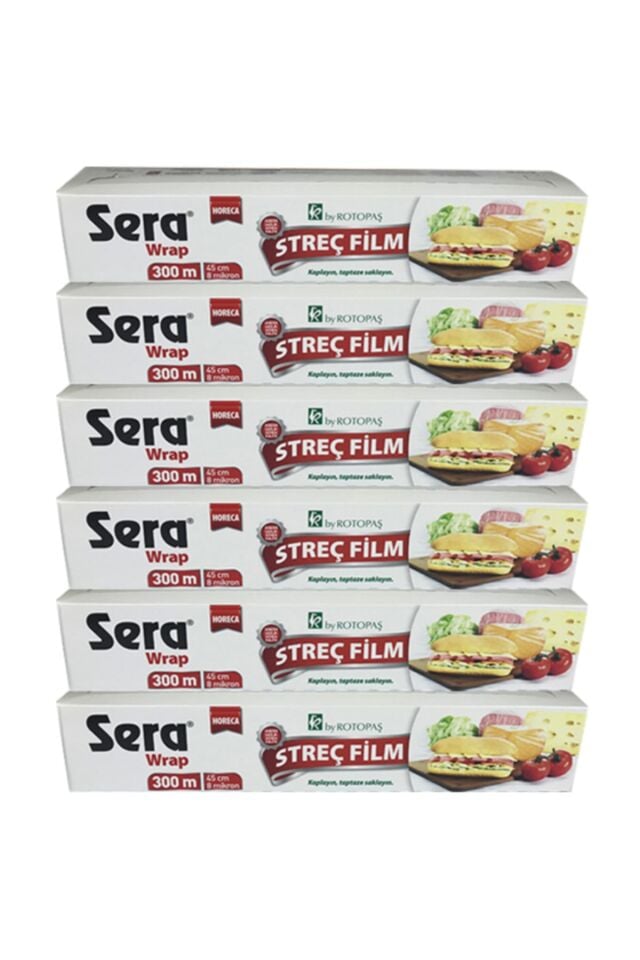 Kutulu Streç 45x300 8 Micron (6 Adet)