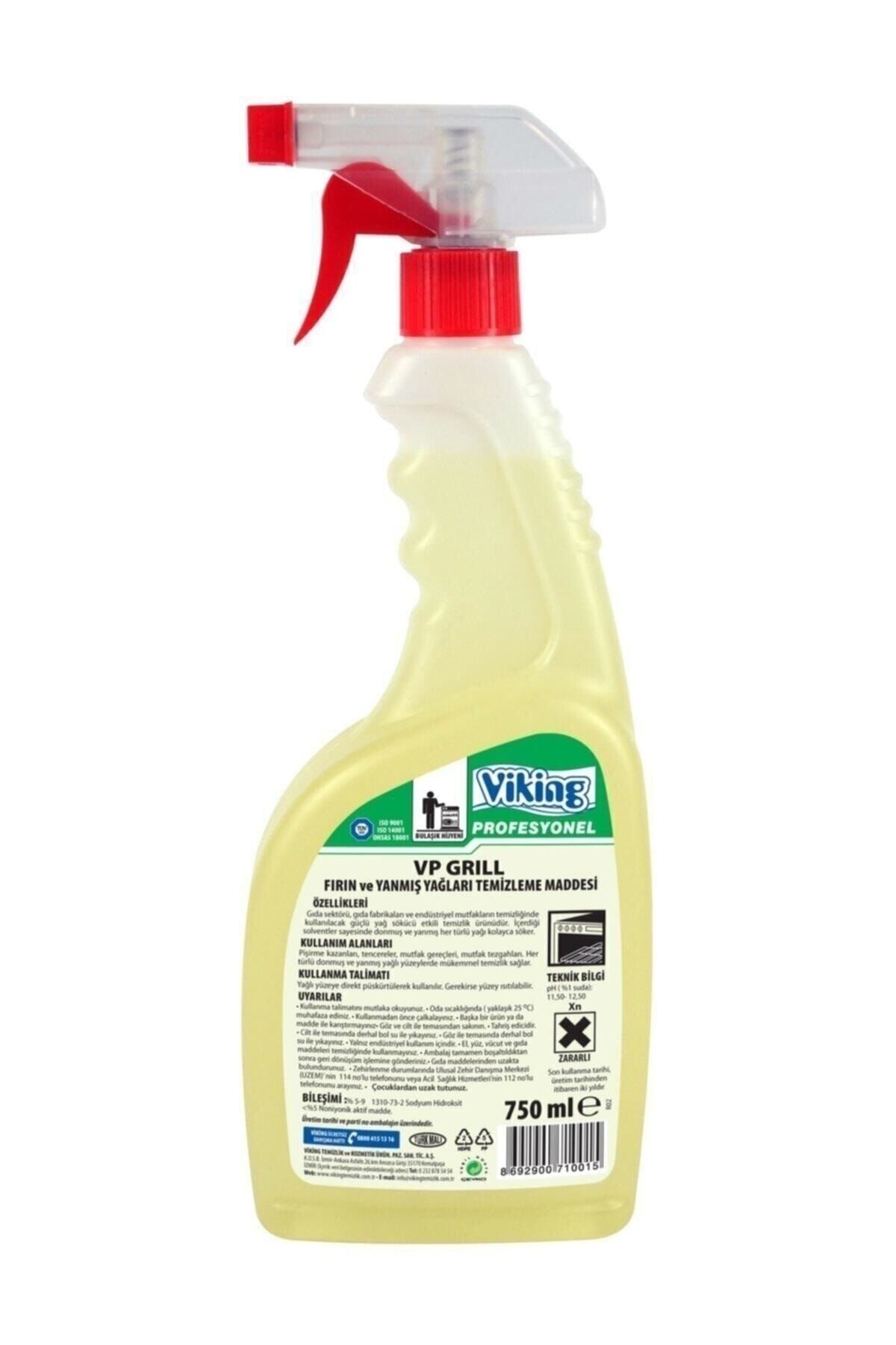 Vp Grıll Fırın Ve Yanmış Yağları Tem. Mad 750 ml