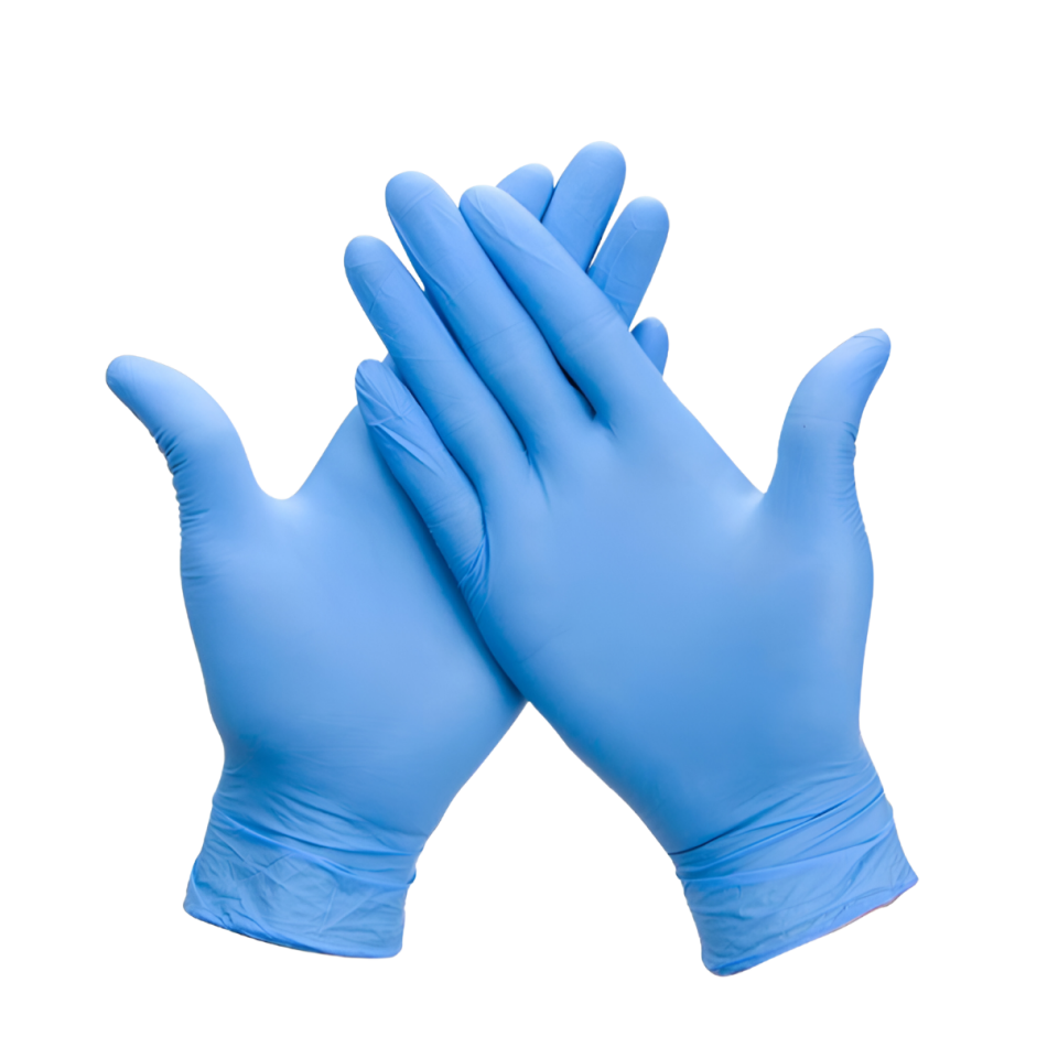 TENTY 403 (MAVİ) NİTRİL PUDRASIZ ELDİVEN L