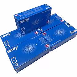 TENTY 403 (MAVİ) NİTRİL PUDRASIZ ELDİVEN S