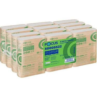 Focus  Z Katlı Havlu 200 Yaprak x 12 Paket